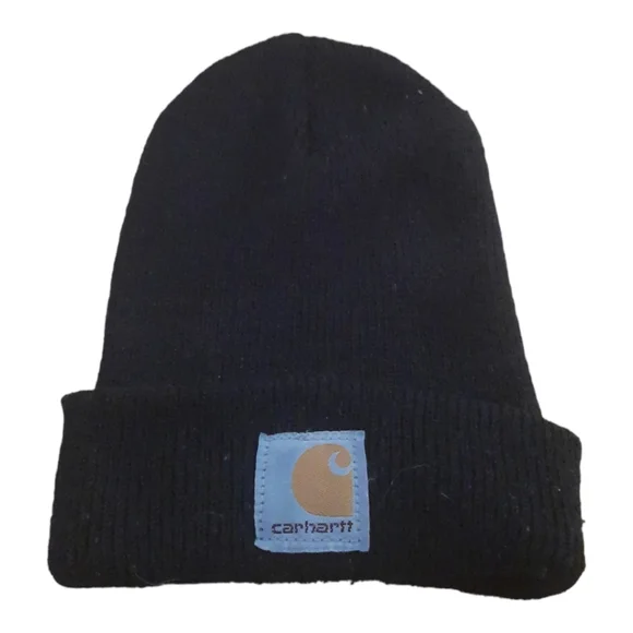 Carhartt Toddler Black Knit Hat - Picture 4 of 4
